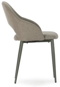 Zöld kárpitozott étkezőszék szett 2 db-os Lia – Marckeric