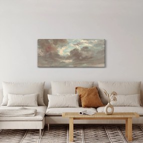 Kép - John Constable, Cloud Study Stormy Sunset, reprodukciók (120x50 cm)