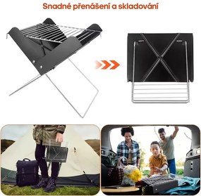 Összecsukható hordozható grill - GRILLOMATE