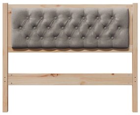 Fejtámla Egyéb Barna és taupe 100 cm Tömör fenyőfa