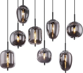 Függeszték Fekete BLACKY GLOBO-15345-8