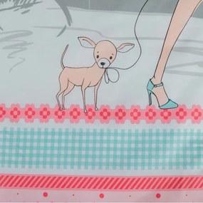 EMI Eiffel gyermek ágyneműhuzat, A standard egyszemélyes ágy szett tartalma: 1x 140x200 + 1x 70x90