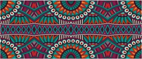 A díszítő absztrakció képe (120x50 cm)