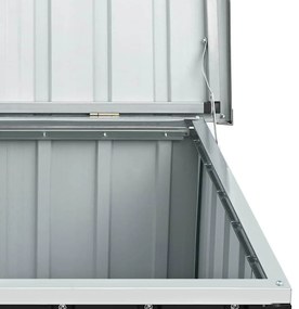 antracitszürke kerti tárolóláda 109 x 67 x 65 cm