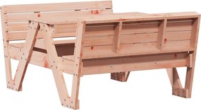 vidaXL tömör duglászfenyő piknikasztal gyerekeknek 88 x 122 x 58 cm