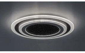 Rabalux 71316 - LED dimmelhető mennyezeti lámpatest TANELI 56W/230V 3000/4000/6000K fekete + távirányító