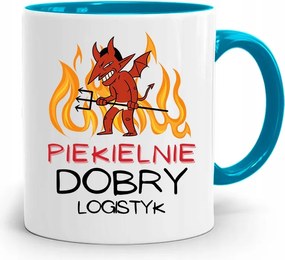 Logisztikai Bögre Kék Születésnapi Ajándék fényképes nyomtatással