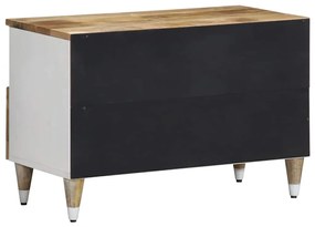 tömör mangófa TV-szekrény70x33,5x46 cm