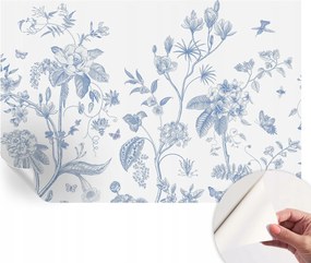 Fotótapéta Fali tapéta Hálószobába és Nappaliba Virágmintás 104x70 cm