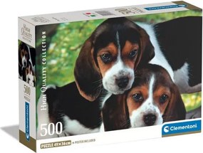 Kutyás Beagles Close Together 500 db-os puzzle Clementoni