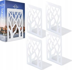 KönyvtĂĄmasz CsĂșszĂĄsgĂĄtlĂł FĂ©m FehĂ©r KönyvtĂĄmasz ĂllvĂĄny 4 Db