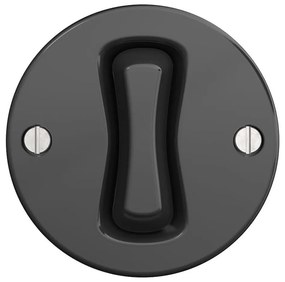 Kliklap - Retro keresztezett kapcsoló keret nélkül, 7-es antracit