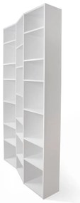 Fehér könyvespolc 108x224 cm Valsa – TemaHome