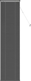 vidaXL Zsaluzia Állítható Ezüst Szürke 213 x 40 cm PVC