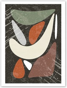 Boho absztrakt Poszter 21x30cm kép #T9