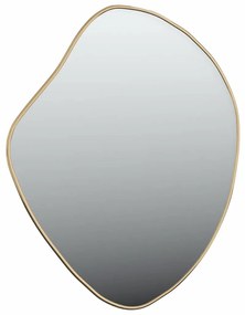 aranyszínű falitükör 60 x 50 cm