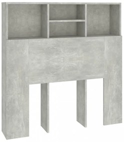 betonszürke áthidaló szekrény 100 x 19 x 103,5 cm