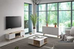 Skandica fehér Tv szekrény Lett 02