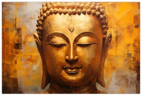 Kép - Buddha, olajfestmény (90x60 cm)