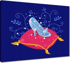 Vászonkép 50x40 Cipő a párnán