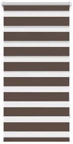 vidaXL Zebra roló 77 x 150 cm Kávé