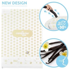 Compactor Compress L vákuos tárolózsák, vanília,100 l, 70 x 100 cm, 1 db