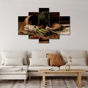 Spárga az asztalon képe (150x105 cm)