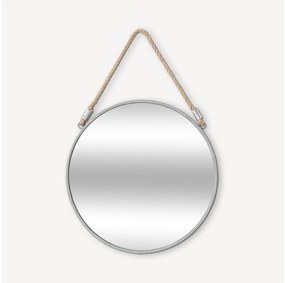 Atmosphera - Fali tükör EDEN átm. 38 cm ezüst