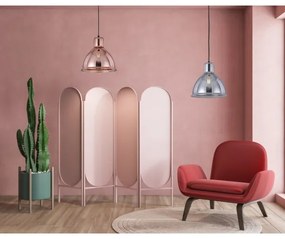 Klausen 111012 - Csillár zsinóron CREATE 1xE27/11W/230V rose gold