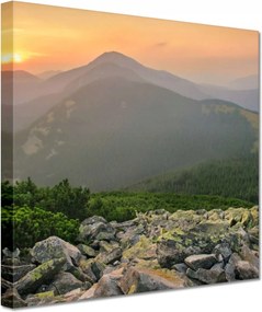 Vászonkép 60x60 Hegyi táj Tájkép