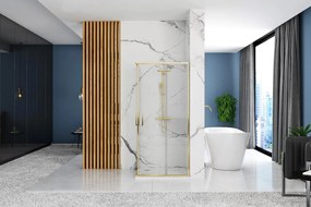 Zuhanykabin Rea Punto 80x100 Gold