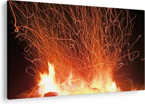 A tűz képe (90x60 cm)