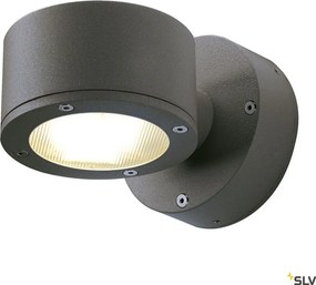 SLV 230355 SITRA Modern Kültéri Fali Lámpa Antracit GX53 IP44