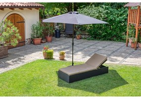 Sun fekete napernyő talapzat nélkül, ø 300 cm - Bonami Essentials