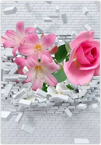 Poszterek 70x100 Virágos expanzió Fal