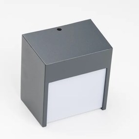 Brilagi - LED Kültéri fali lámpa TERNI LED/12W/230V antracit IP44