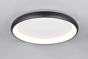 Fekete LED dimmelhető mennyezeti lámpa Cardona – Trio