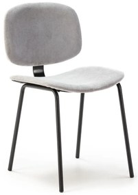 Szürke étkezőszék szett 2 db-os Arus – Marckeric