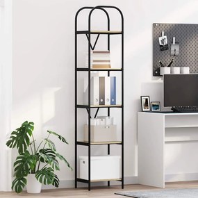 Könyvespolc sonoma tölgy 40 x 30 x 183 cm Faanyag
