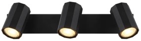 Globo 57918-3B - Spotlámpa JAMES 3xGU10/25W/230V fekete