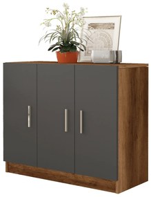 Szekrény Vincent 5 (dió + antracit). 1072630