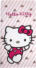 Hello Kitty Cherry fürdőlepedő, strand törölköző 70x140cm (Fast Dry)