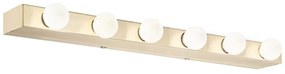 Ideal Lux - Fali lámpa PRIVE 6xE14/40W/230V réz