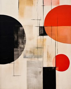 Poszter 40x50cm Absztrakt szimmetria