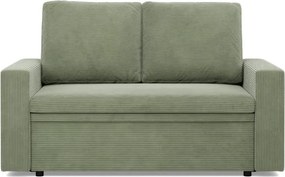 Zeus kanapé, kordbársony, hab töltet, egyenes kartámasz, zöld