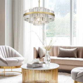 Zuma Line P0567-12A-2GAC - Csillár láncon CONSTANTINOPLE 12xG9/28W/230V arany