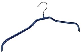 Hanger Slim kék csúszásmentes egymásba akasztható vállfa, 4 db - Wenko
