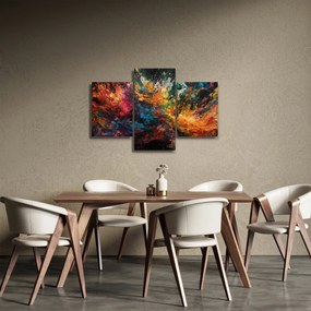 Kép - Színes absztrakció II. (90x60 cm)