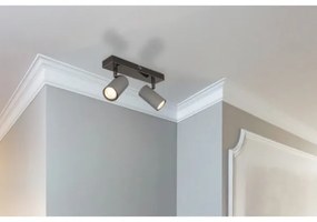 Globo 57911-2S - Spotlámpa ROBBY 2xGU10/25W/230V