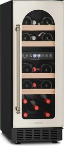 Klarstein Vinovilla Victoria 17 Duo borhűtő, 2 hűtési zóna, Touch control, 17 palack, 4 polc